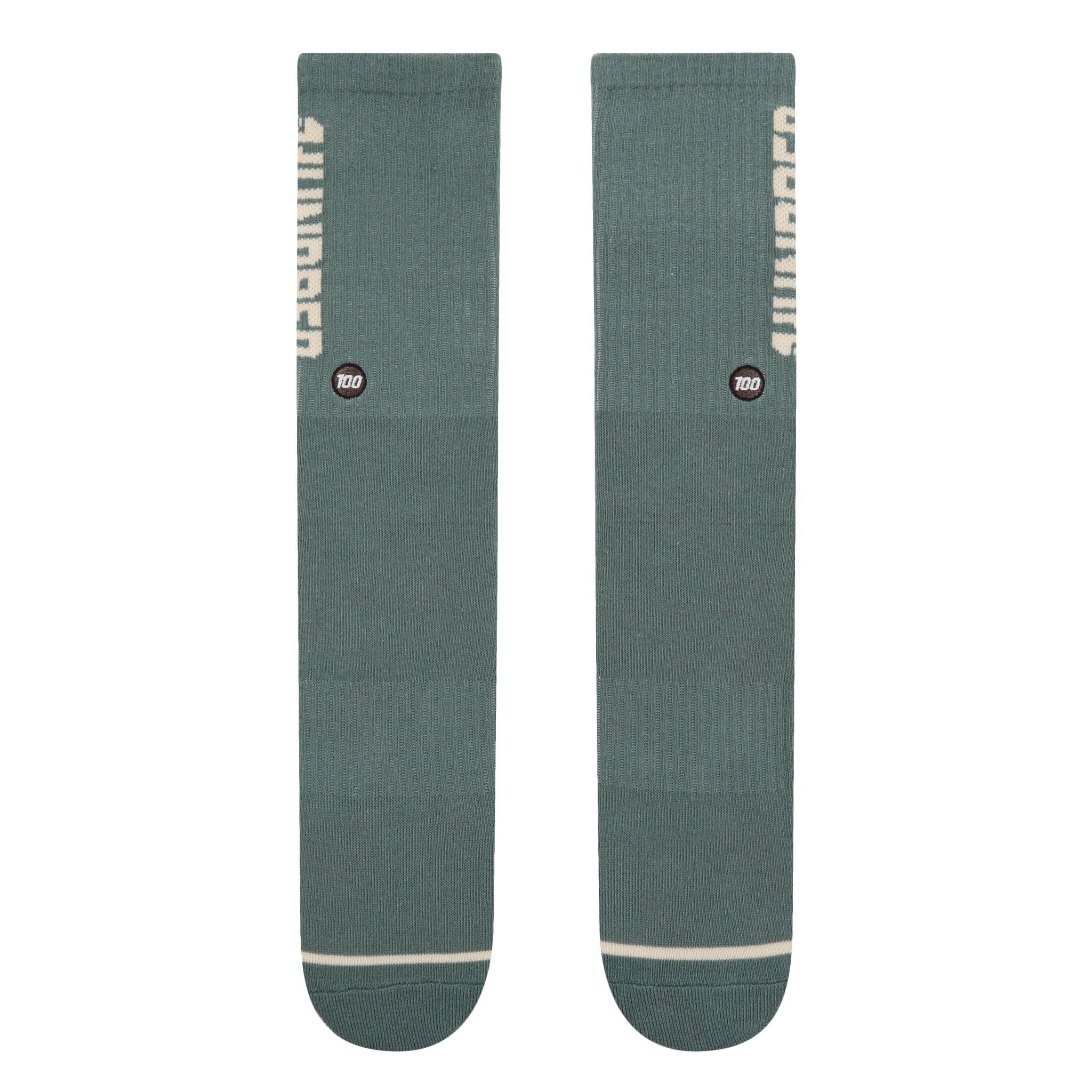 100 Moss Crew Sock - Kecks