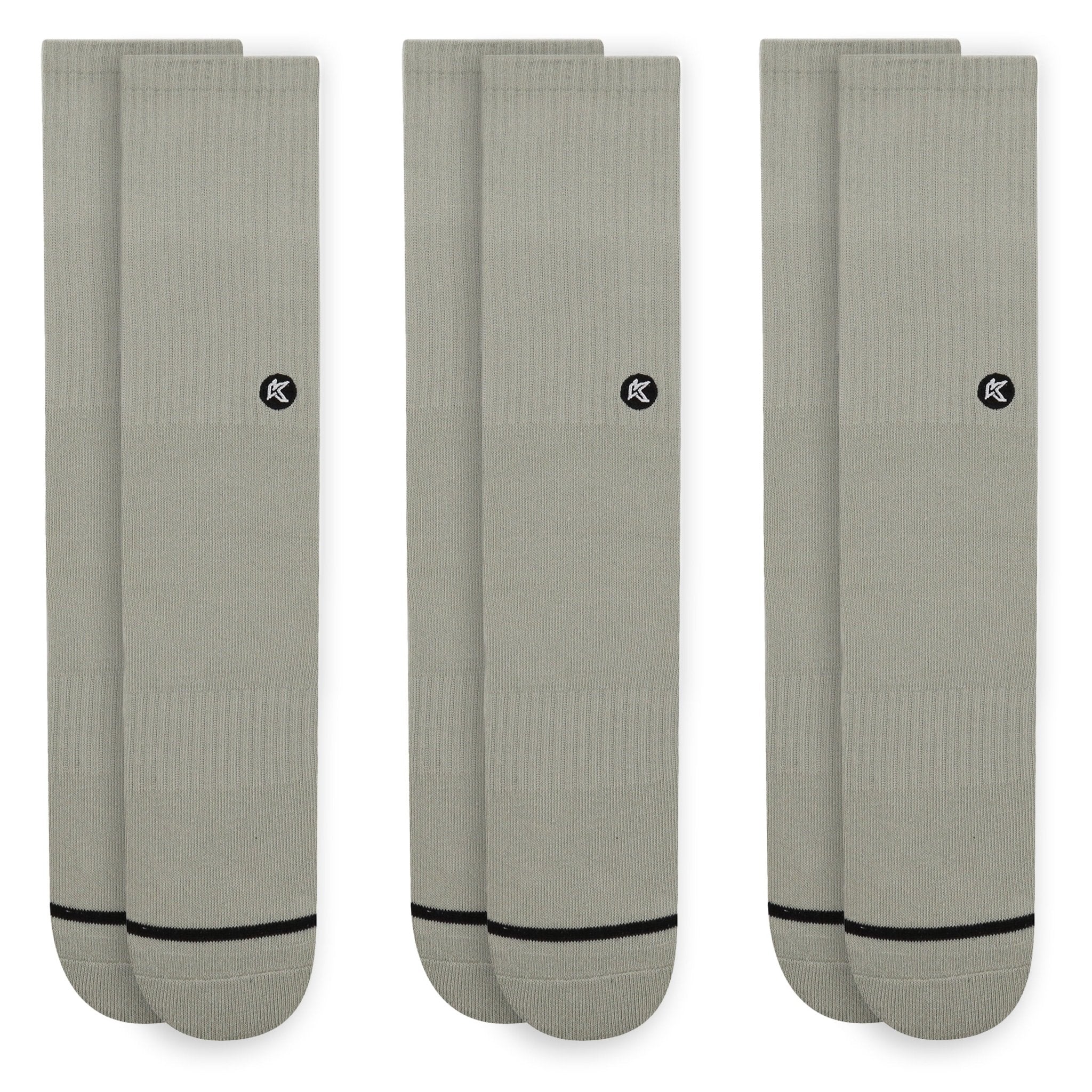 3 Pack Bone Crew Sock - Kecks