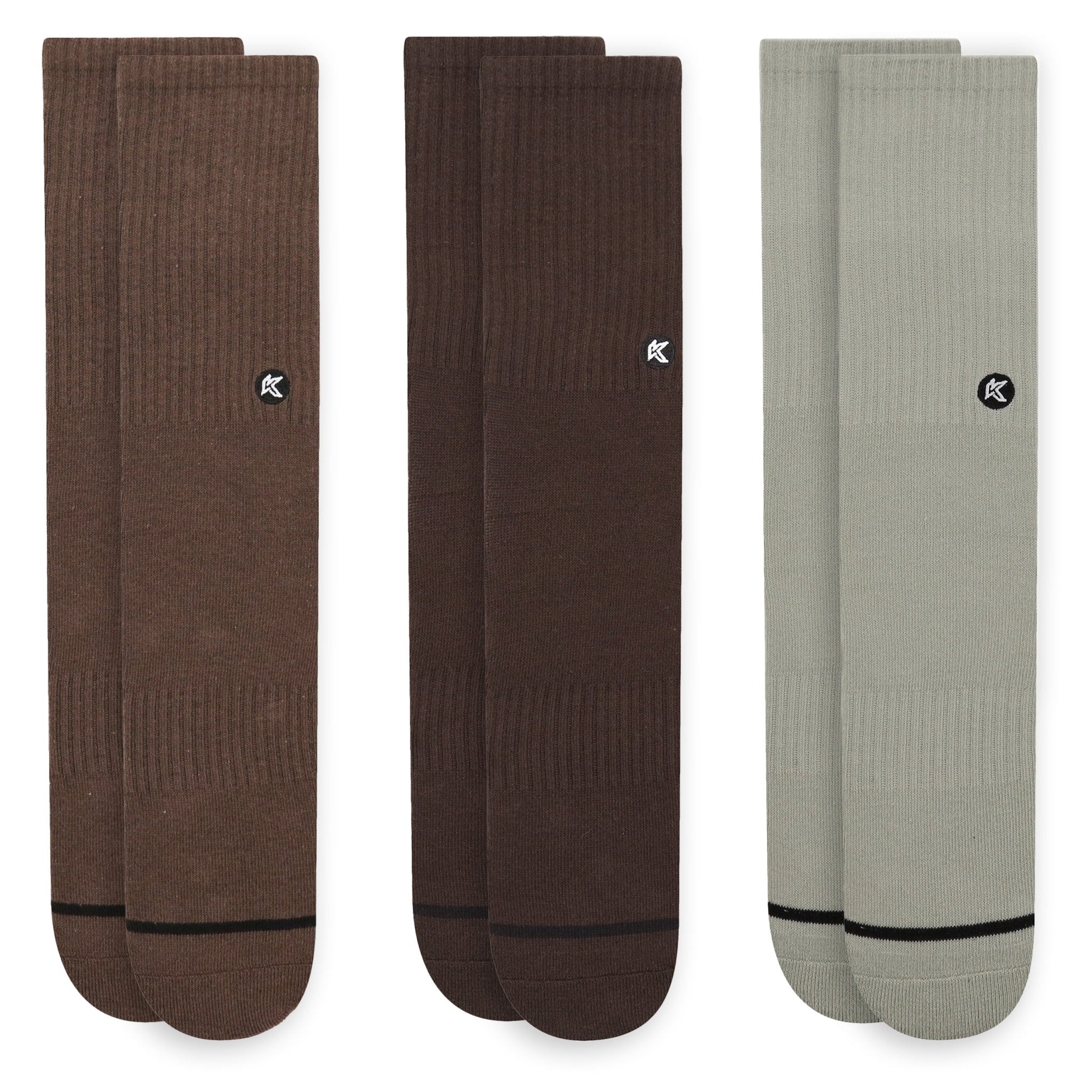 3 Pack Forest Crew Sock - Kecks