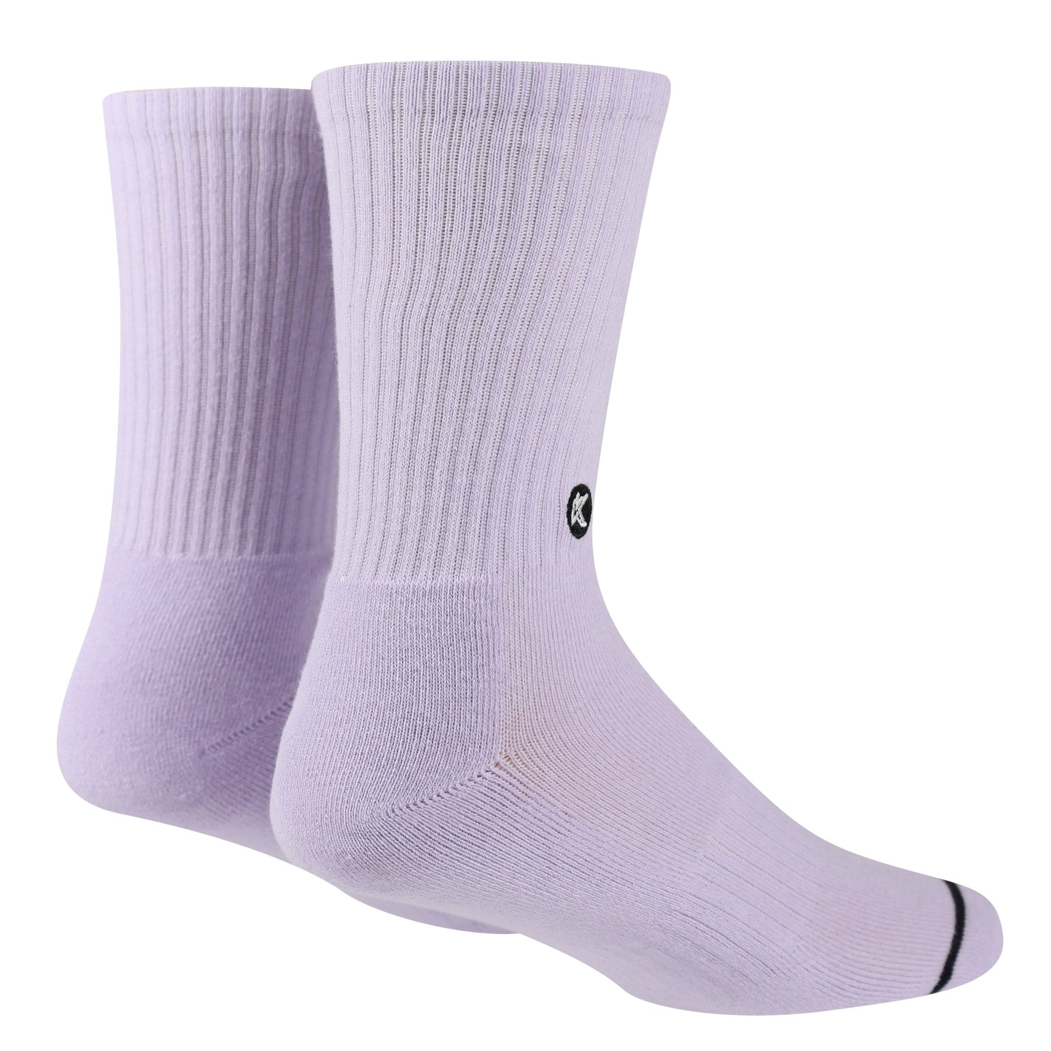 3 Pack Lavender Crew Sock - Kecks