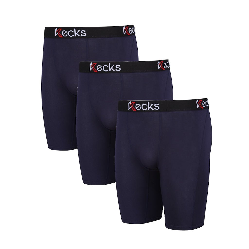 3 Pack Navy Boxer Shorts - Kecks