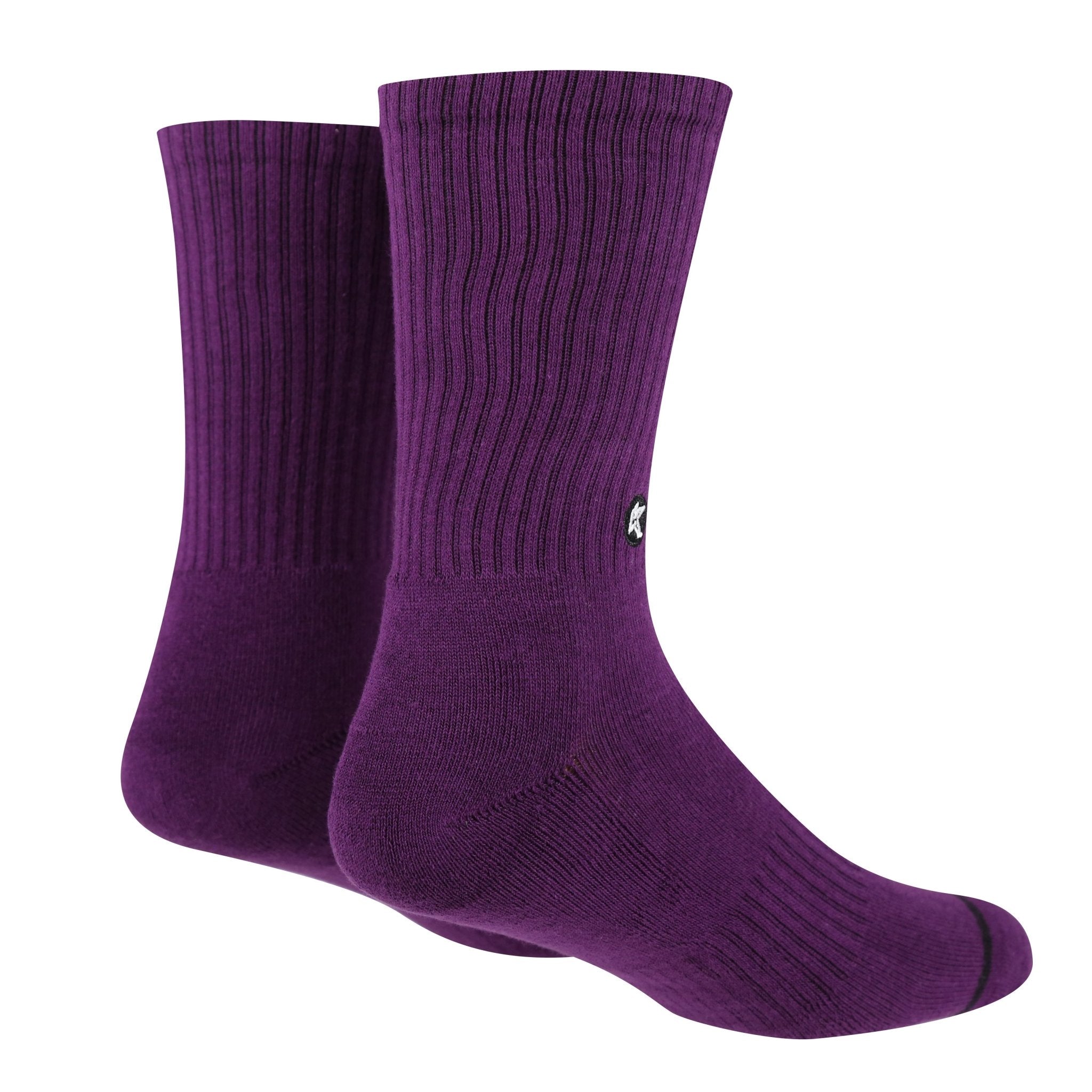 3 Pack Plum Crew Sock - Kecks