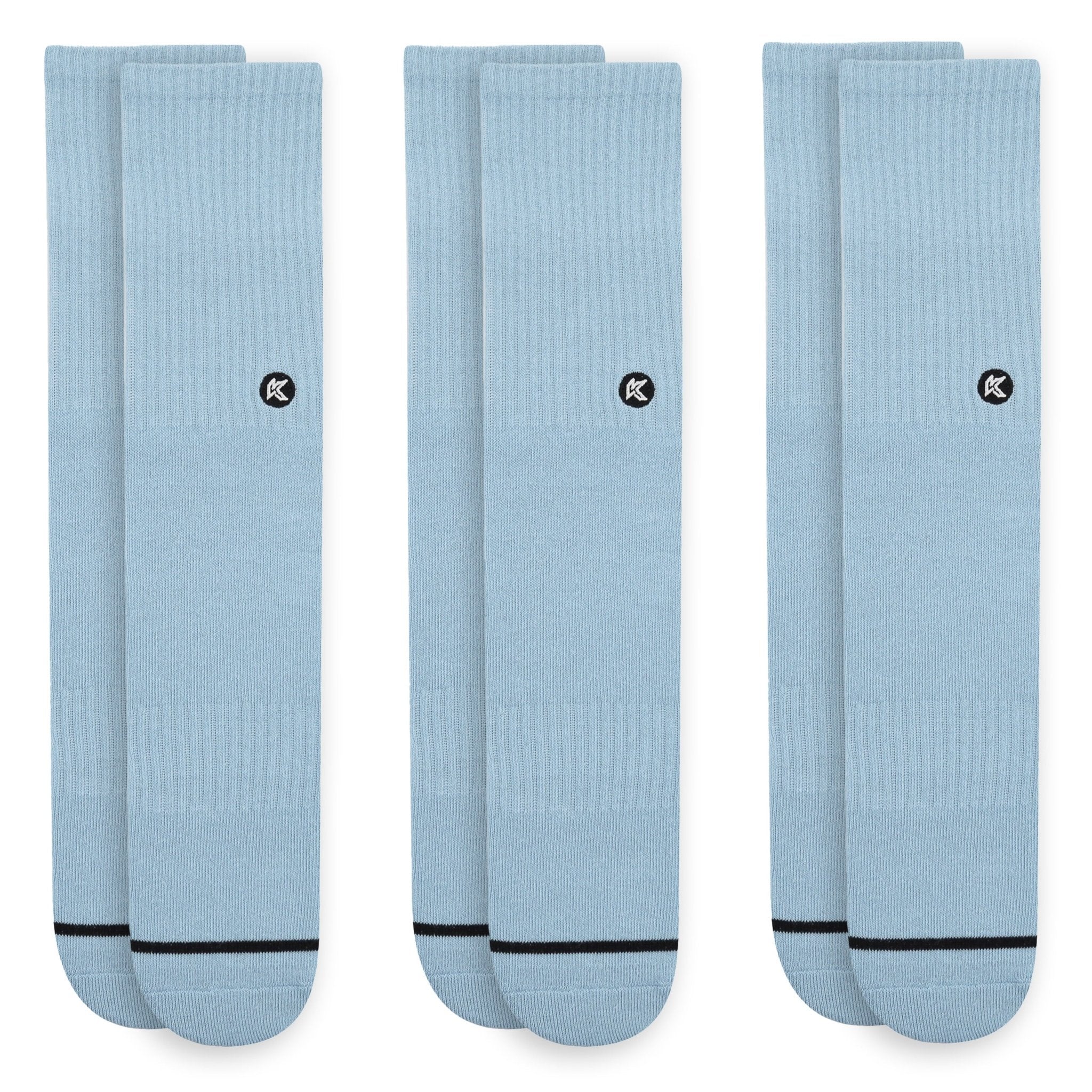 3 Pack Powder Crew Sock - Kecks
