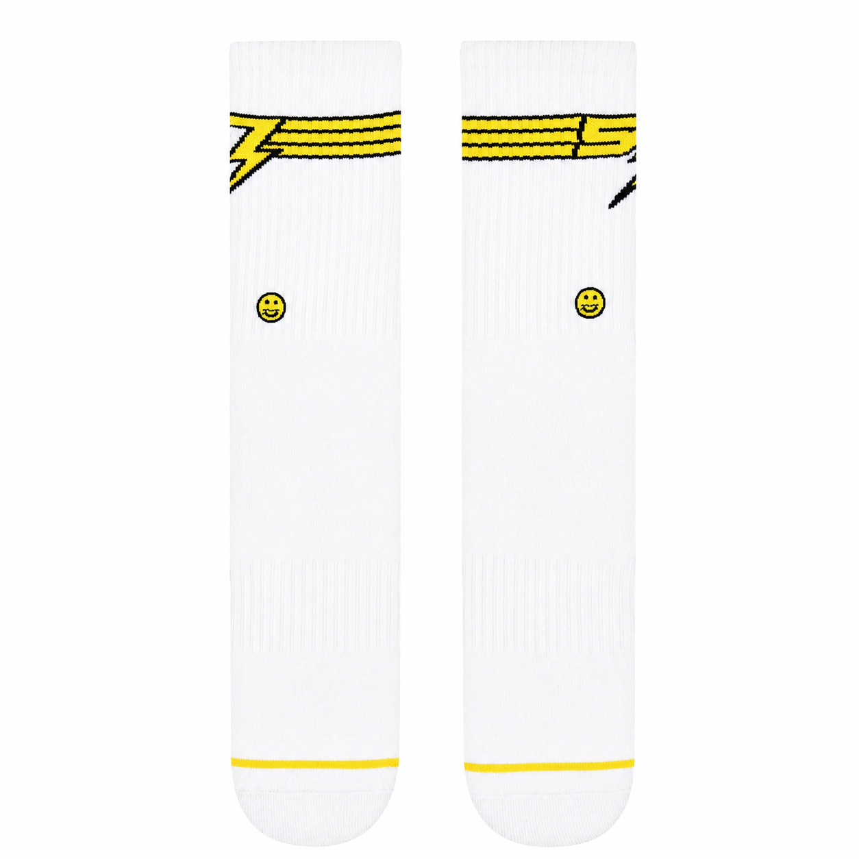 57 Flash Crew Sock - White