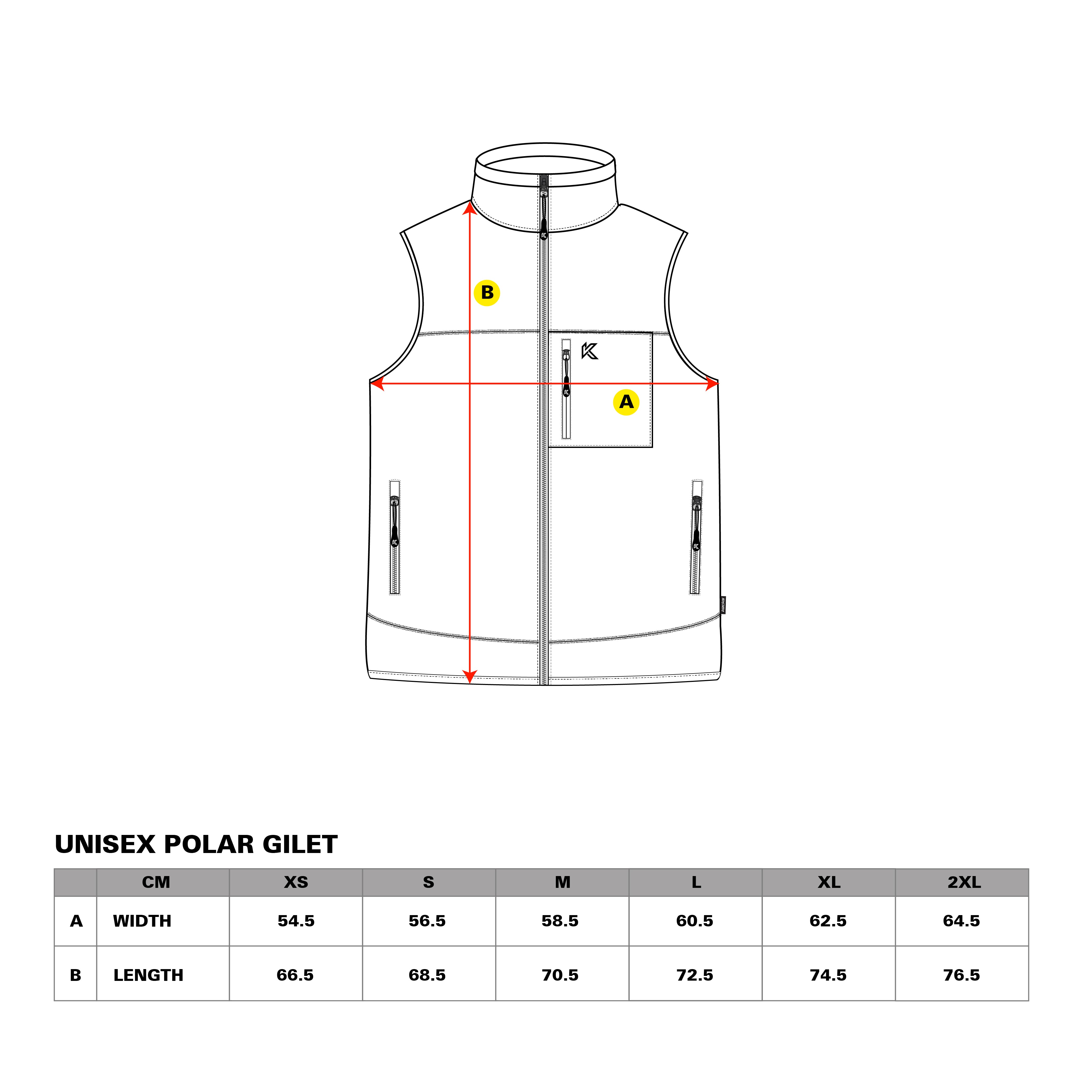 Polar Vest Black