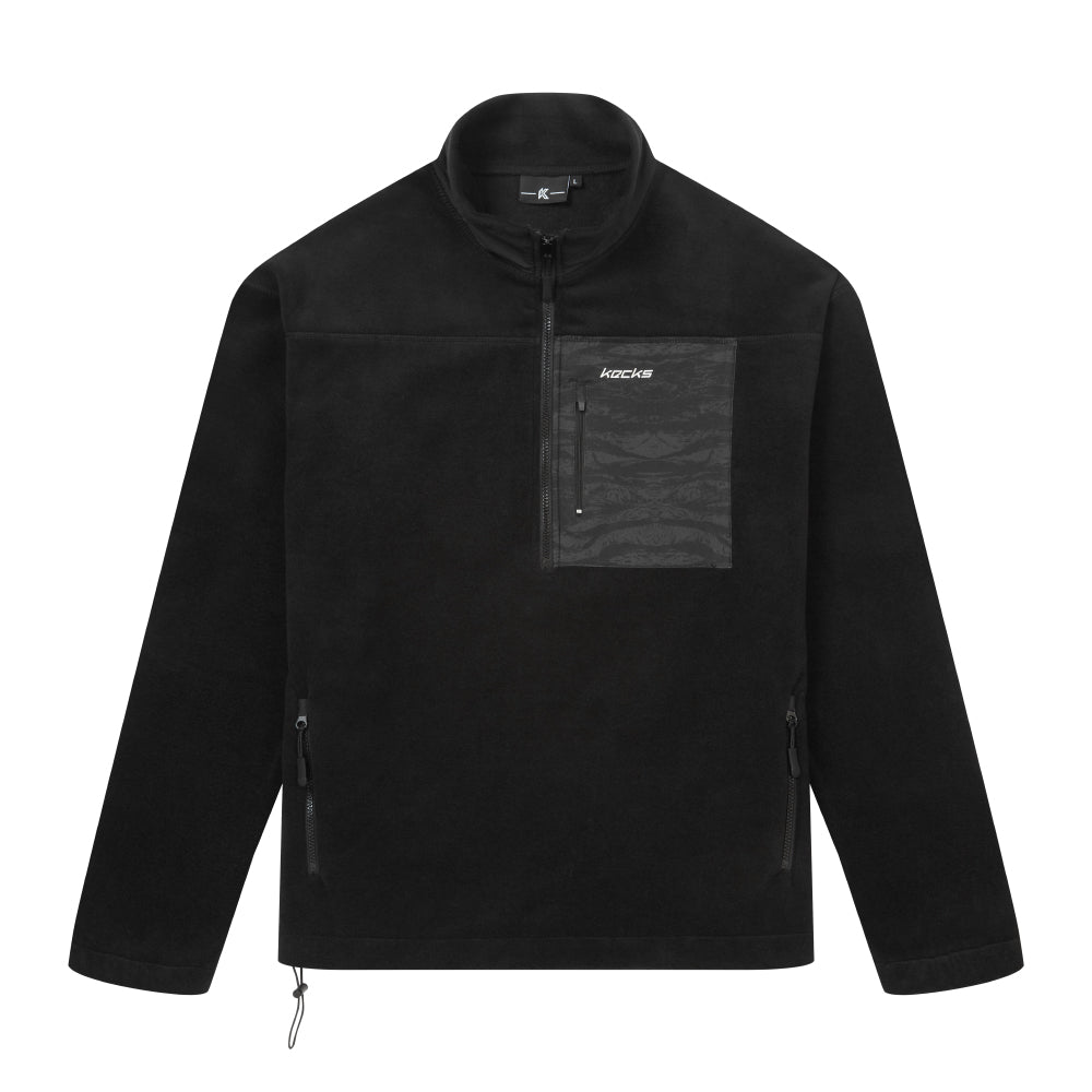 Polar 1/4 Zip Black