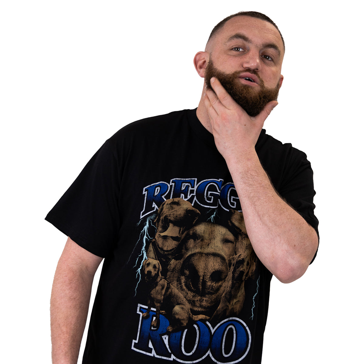 Reggie T Shirt Black