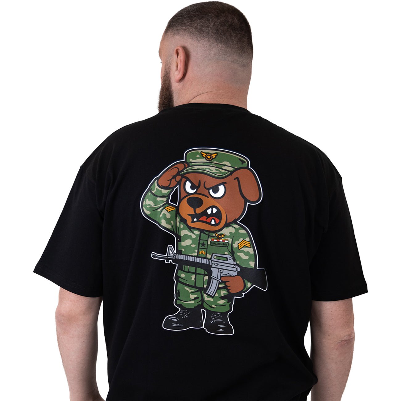 Army T Shirt Black - Kecks