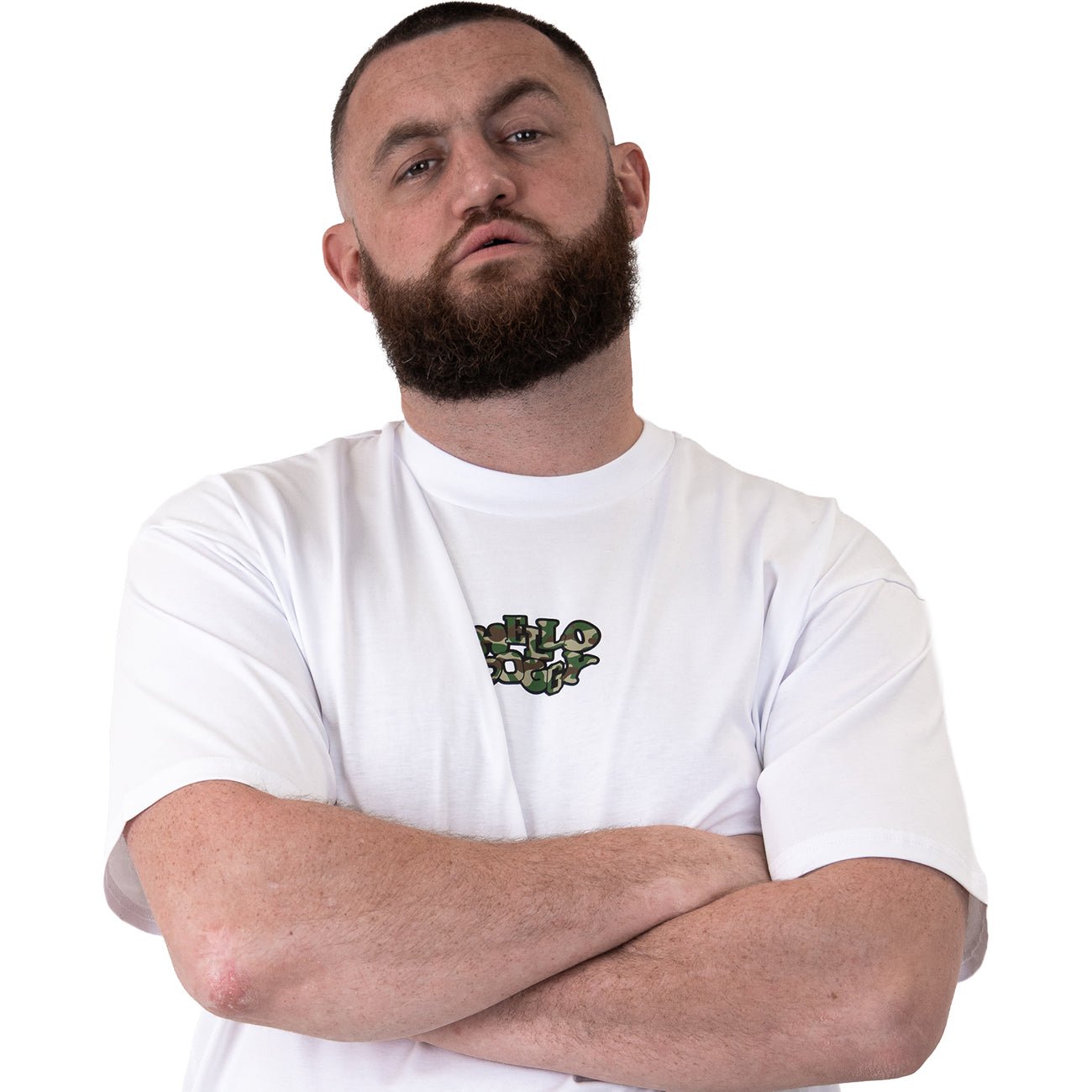 Army T Shirt White - Kecks