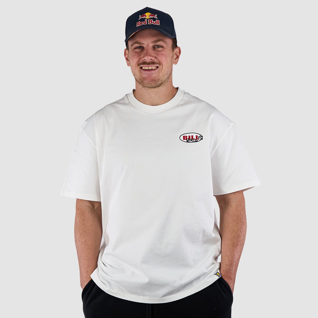 Billys World T-Shirt - White - Kecks