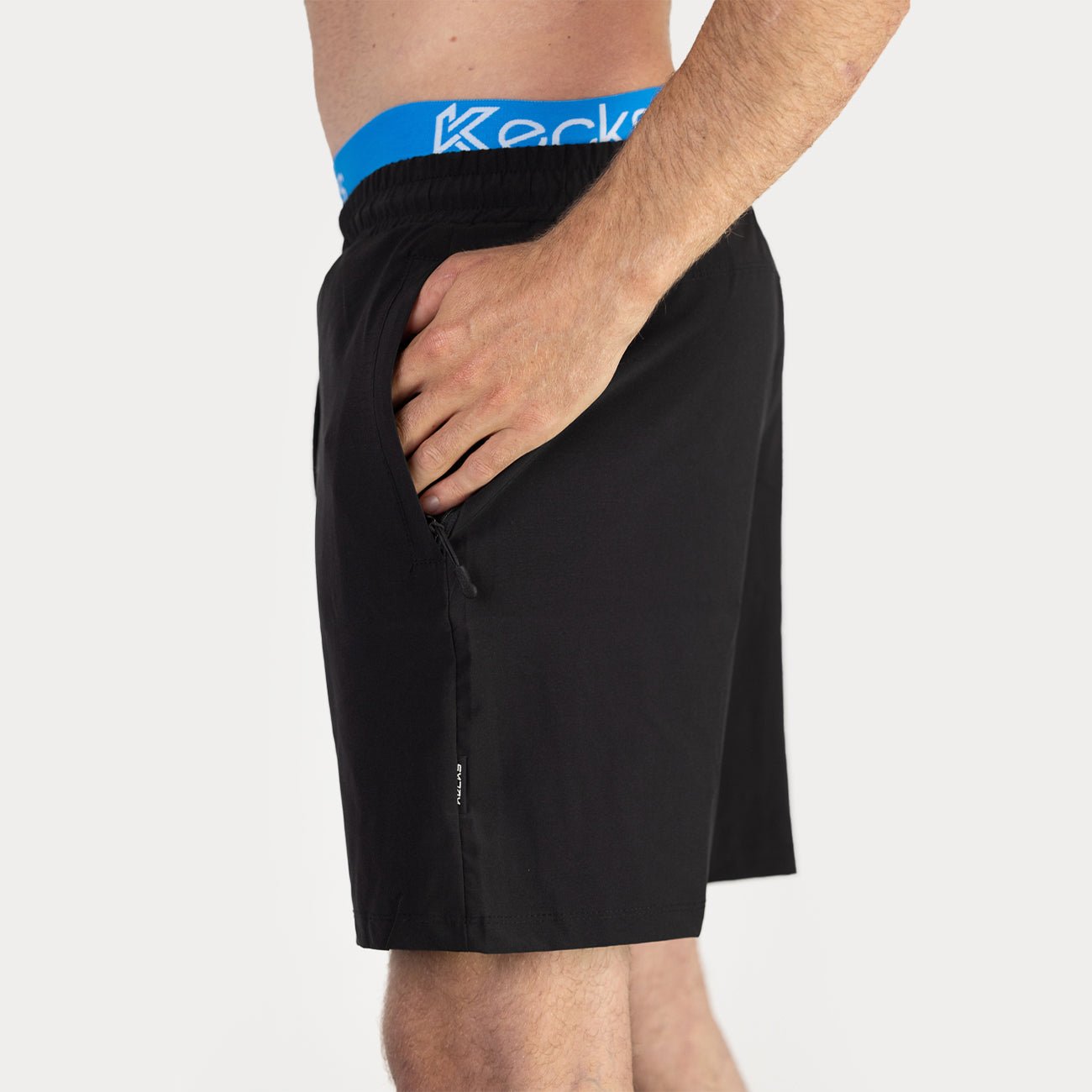 Black Mens Tech Short - Kecks