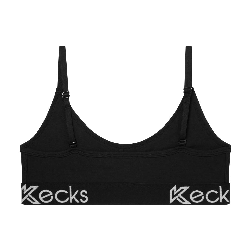 Black Modal Lounge Bralette - Kecks