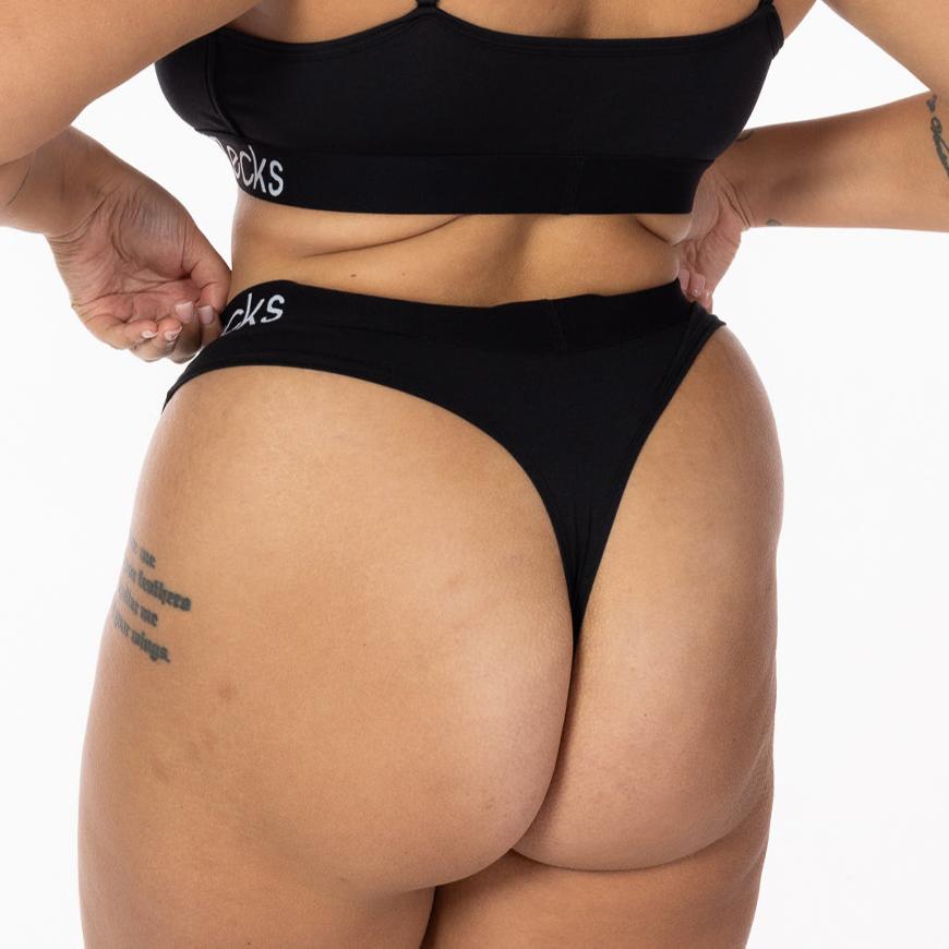 Black Modal Lounge Bralette - Kecks