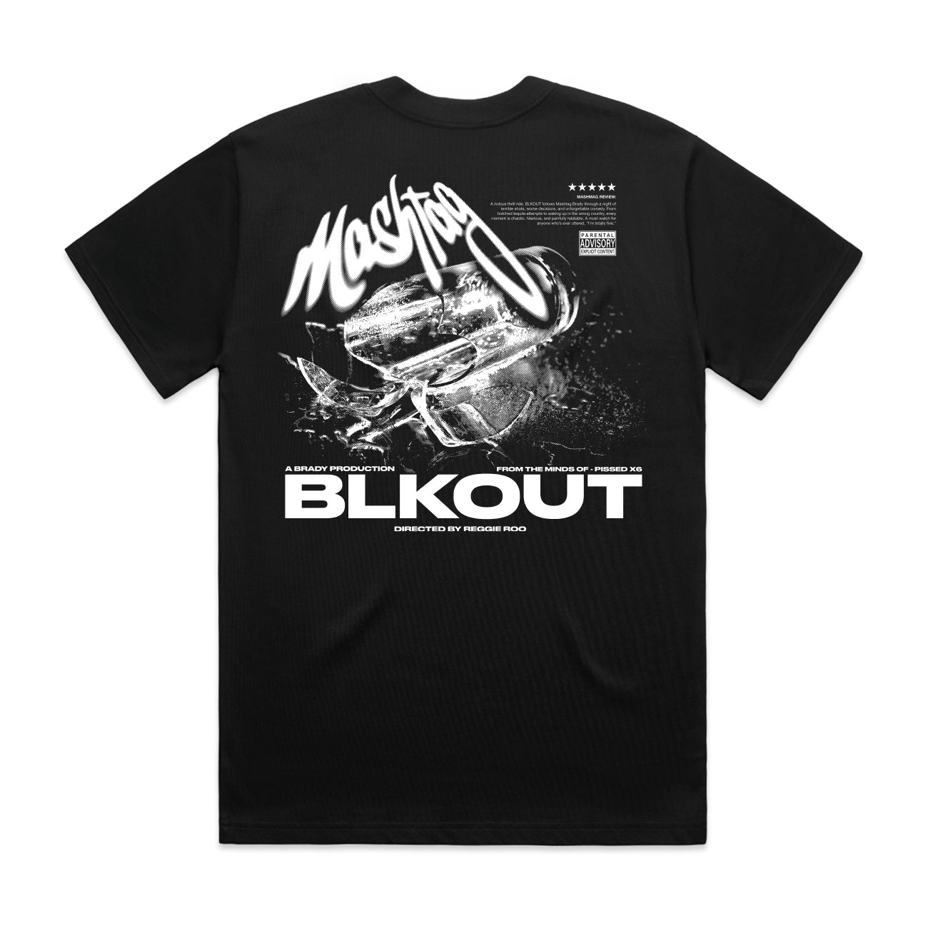 Blackout Tee Black - Kecks