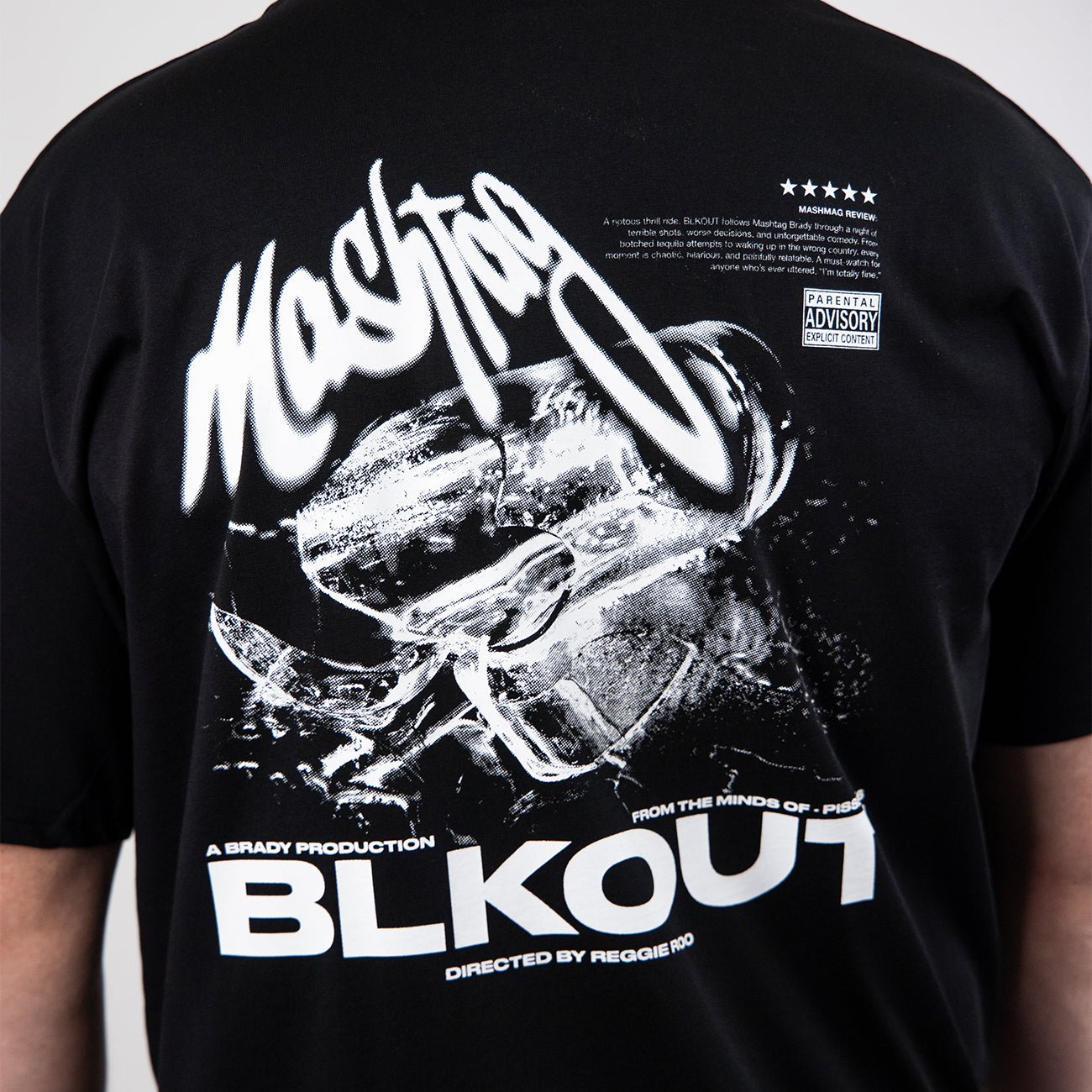 Blackout Tee Black - Kecks