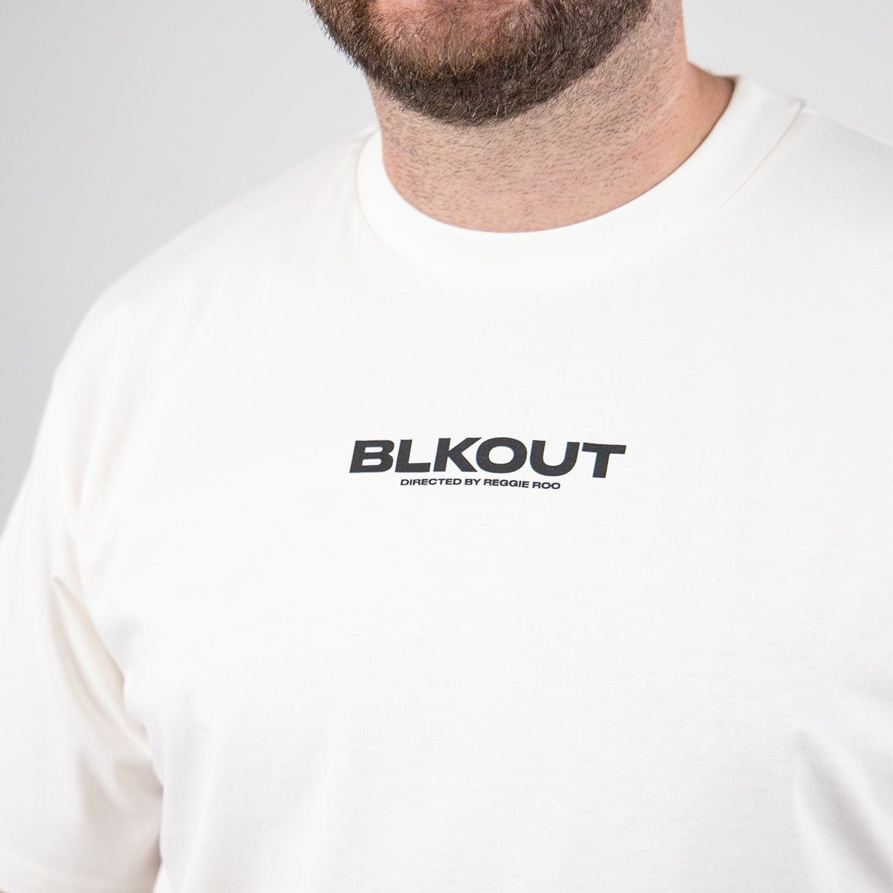 Blackout Tee White - Kecks