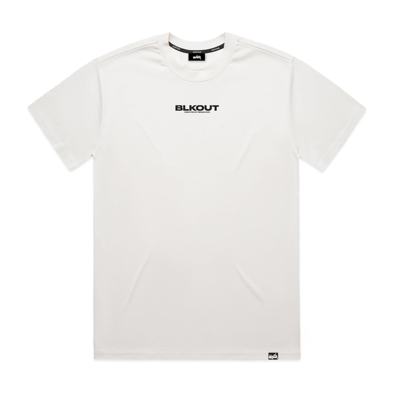 Blackout Tee White - Kecks
