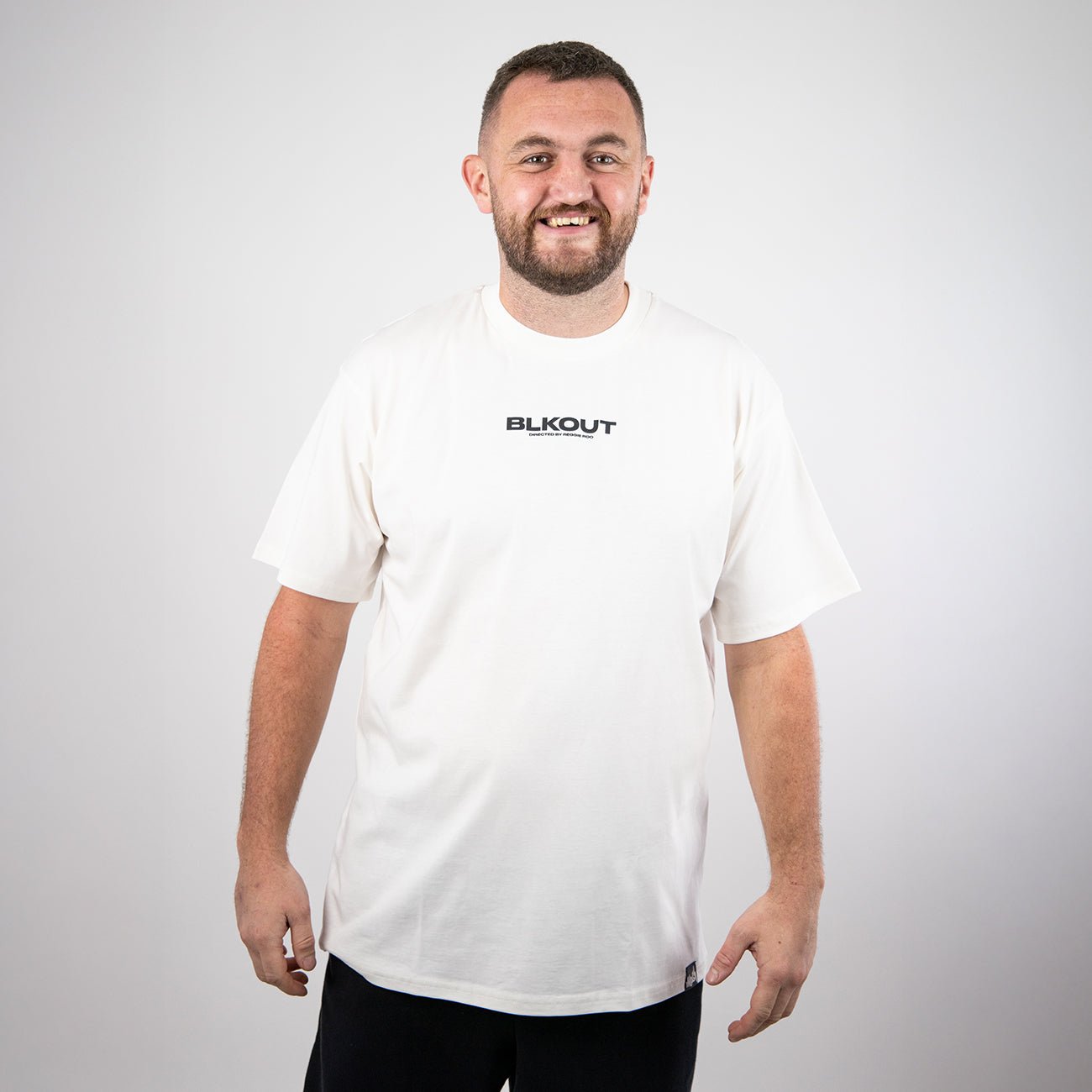 Blackout Tee White - Kecks