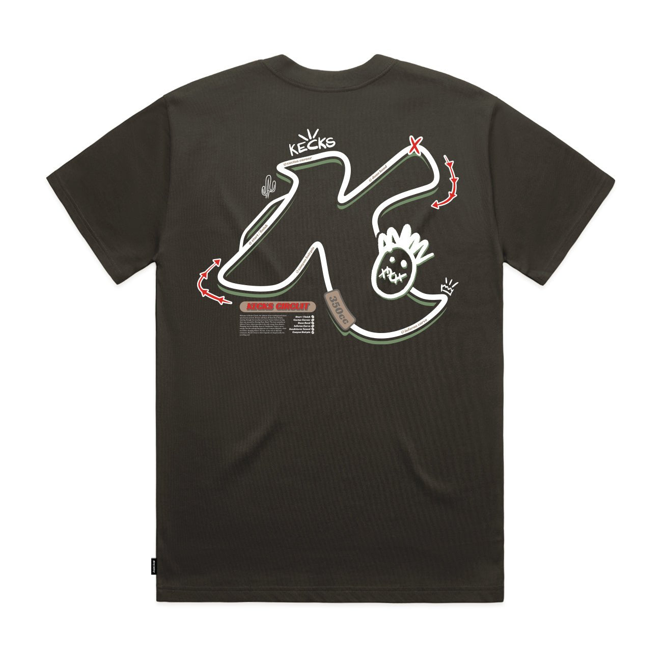 Circuit Coal Tee - Kecks