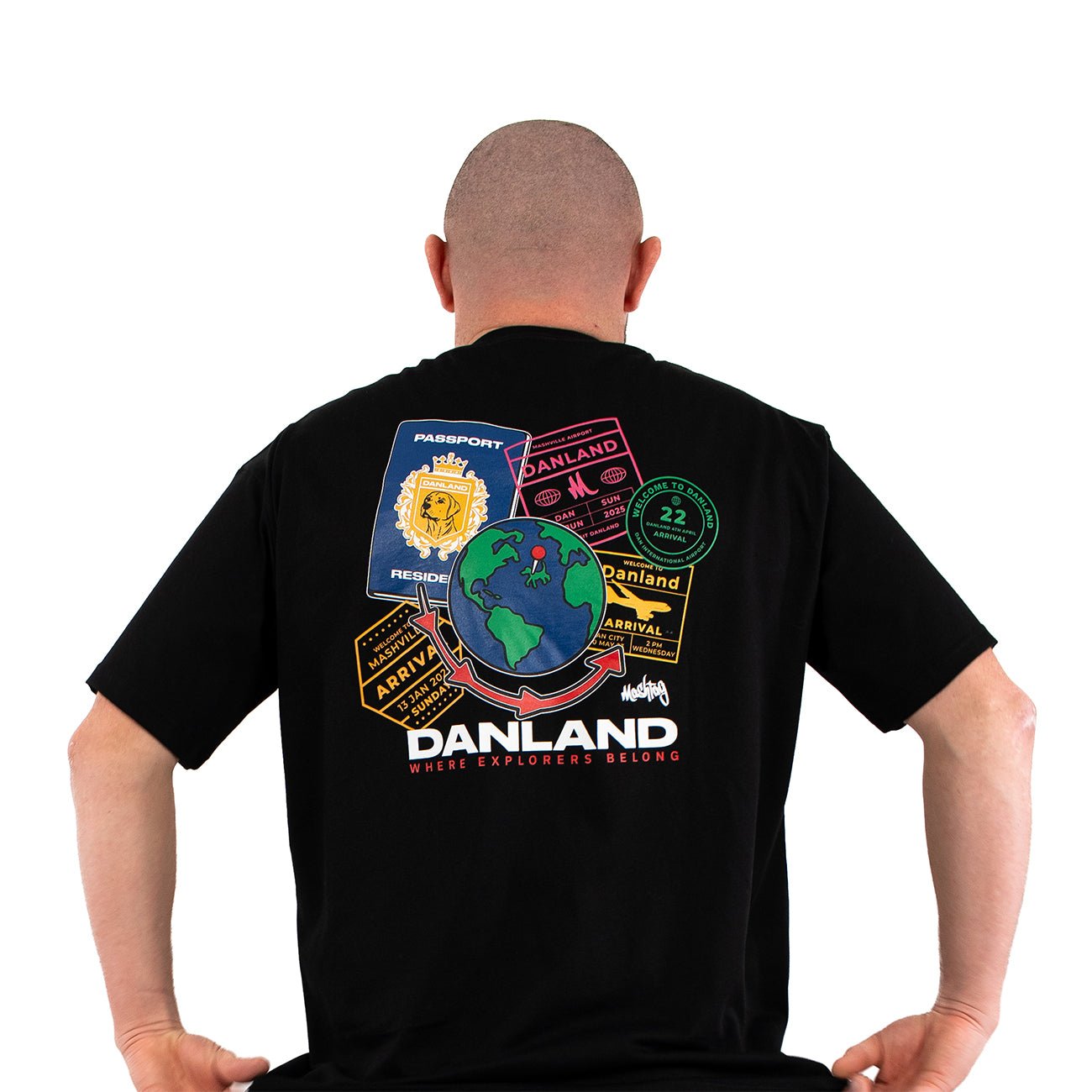 Danland World Tee – Black - Kecks