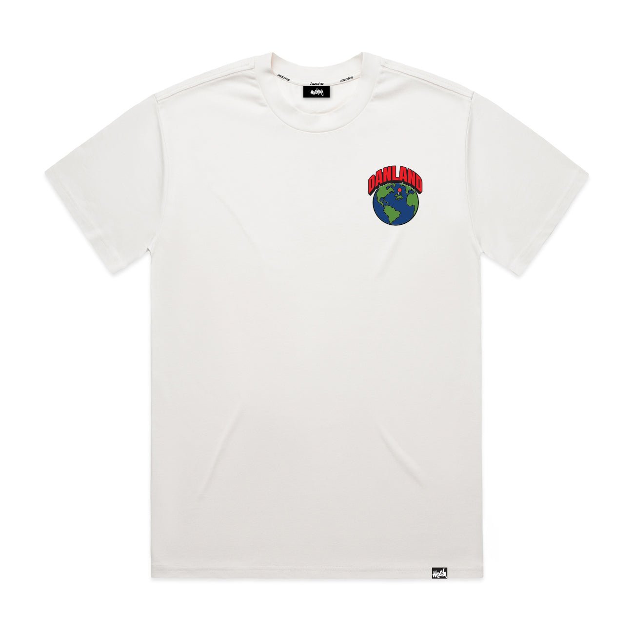Danland World Tee – White - Kecks