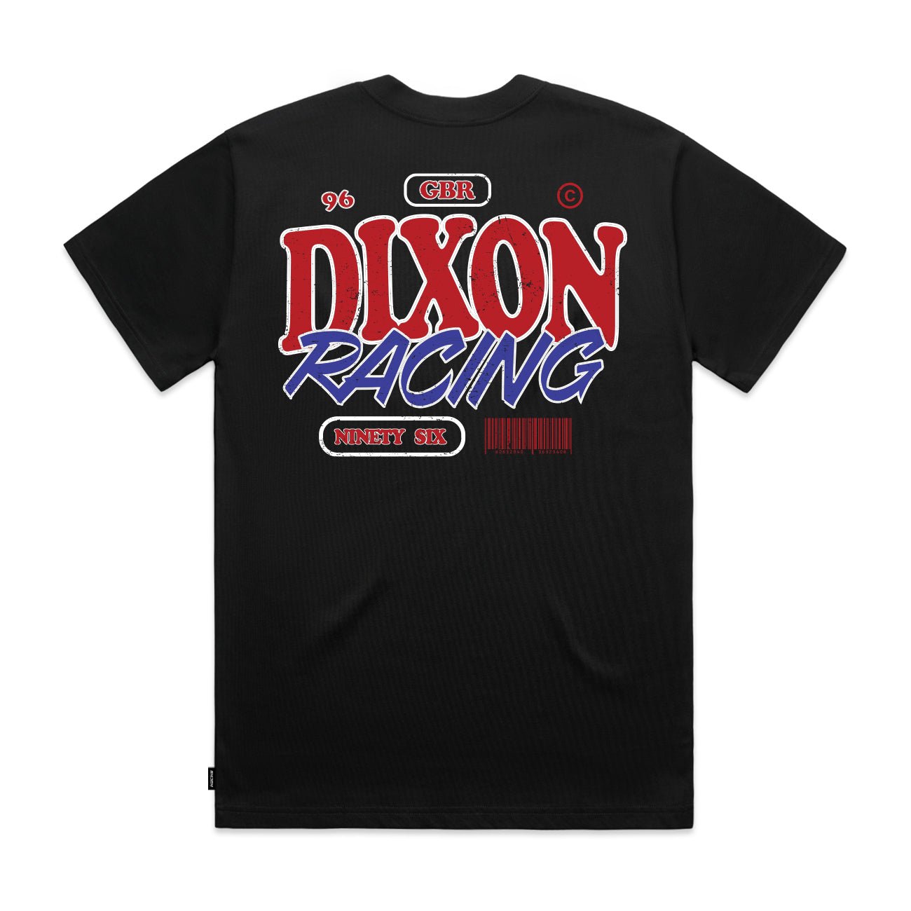 Dixon Racing Tee Black - Kecks
