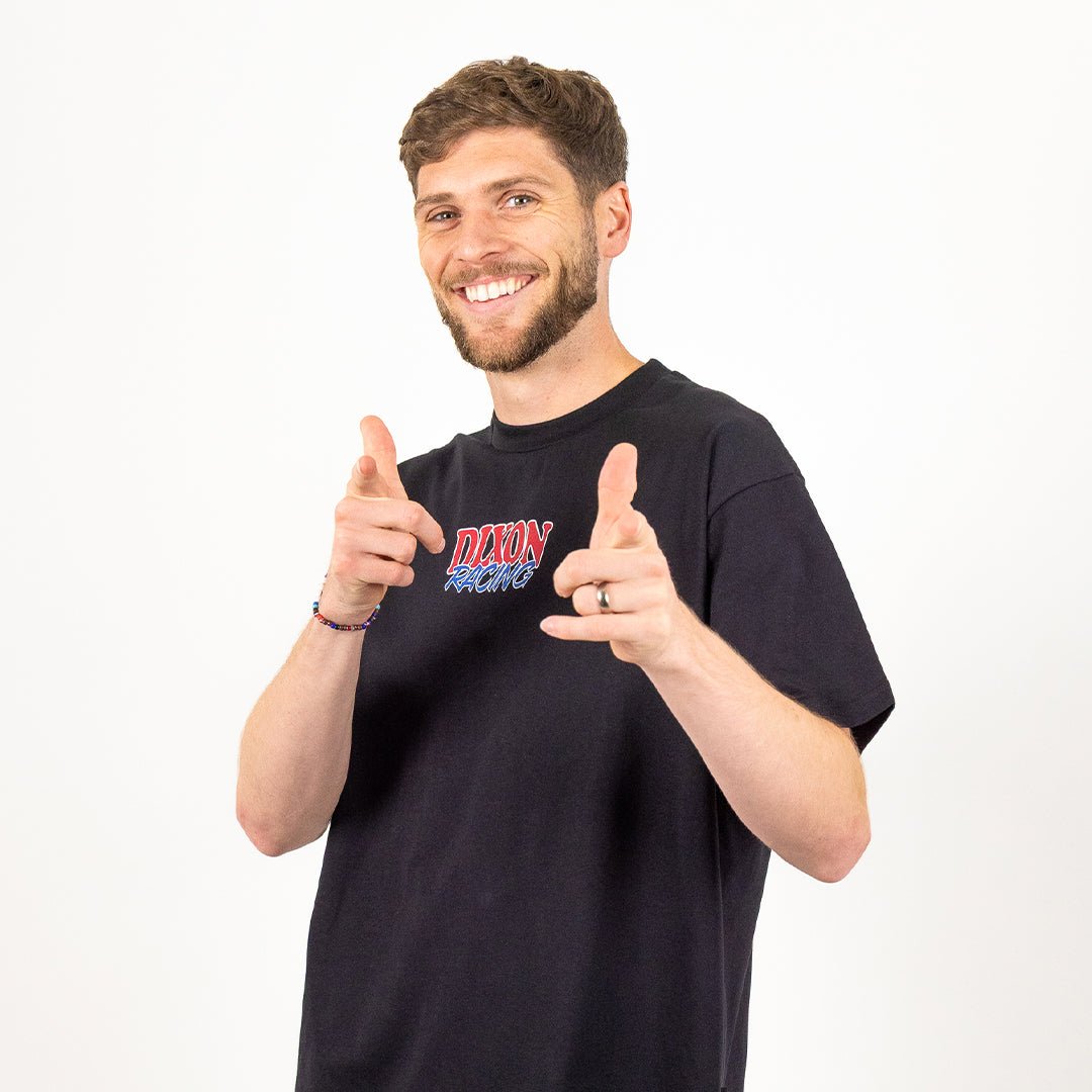 Dixon Racing Tee Black - Kecks