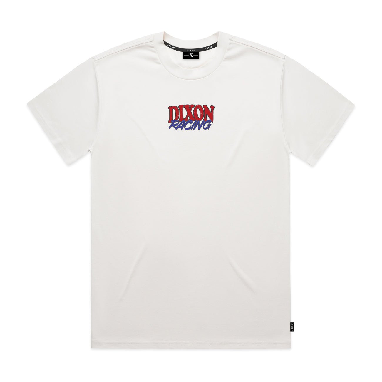 Dixon Racing Tee White - Kecks