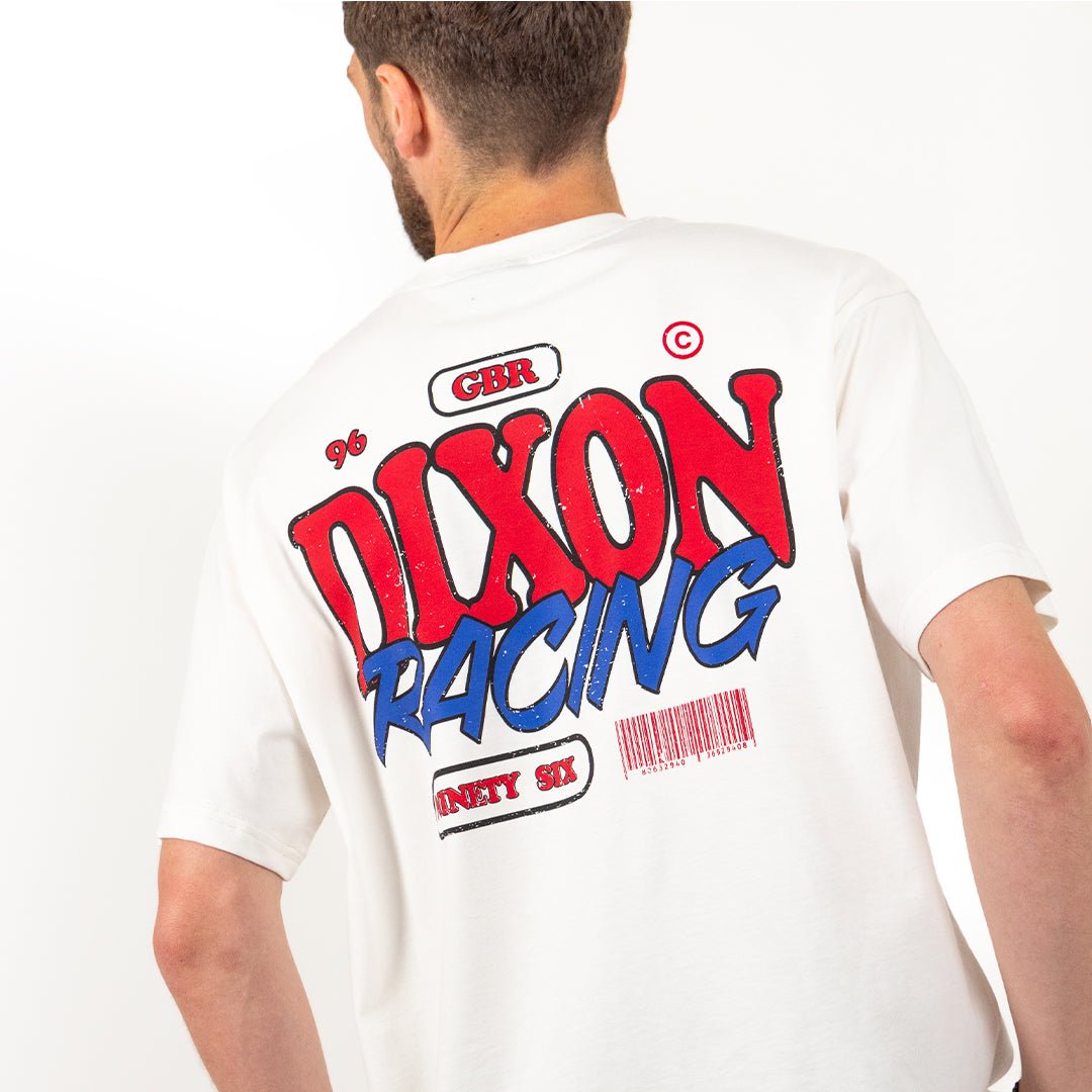 Dixon Racing Tee White - Kecks