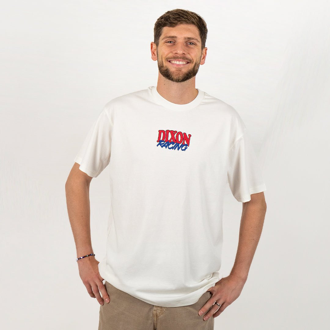 Dixon Racing Tee White - Kecks