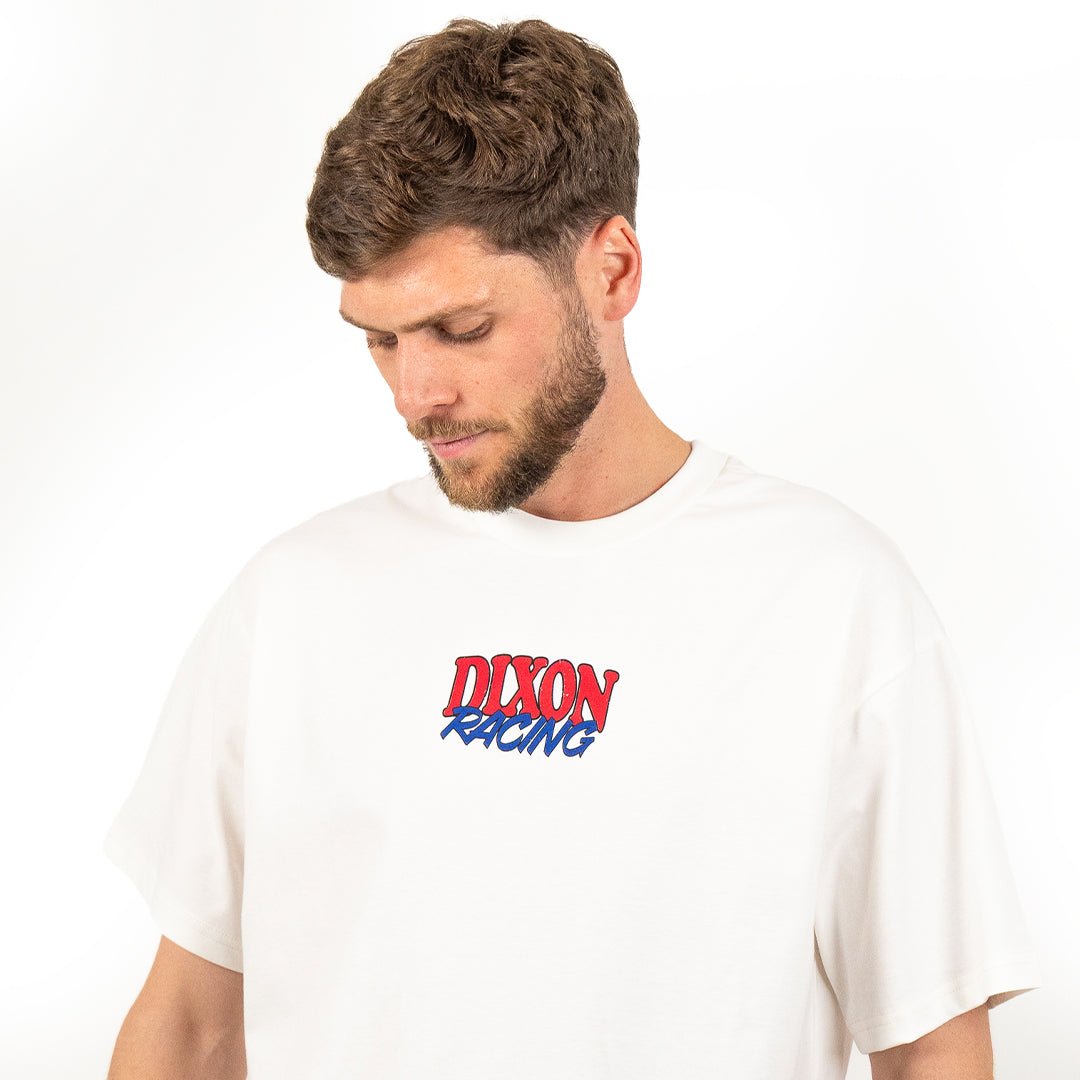 Dixon Racing Tee White - Kecks