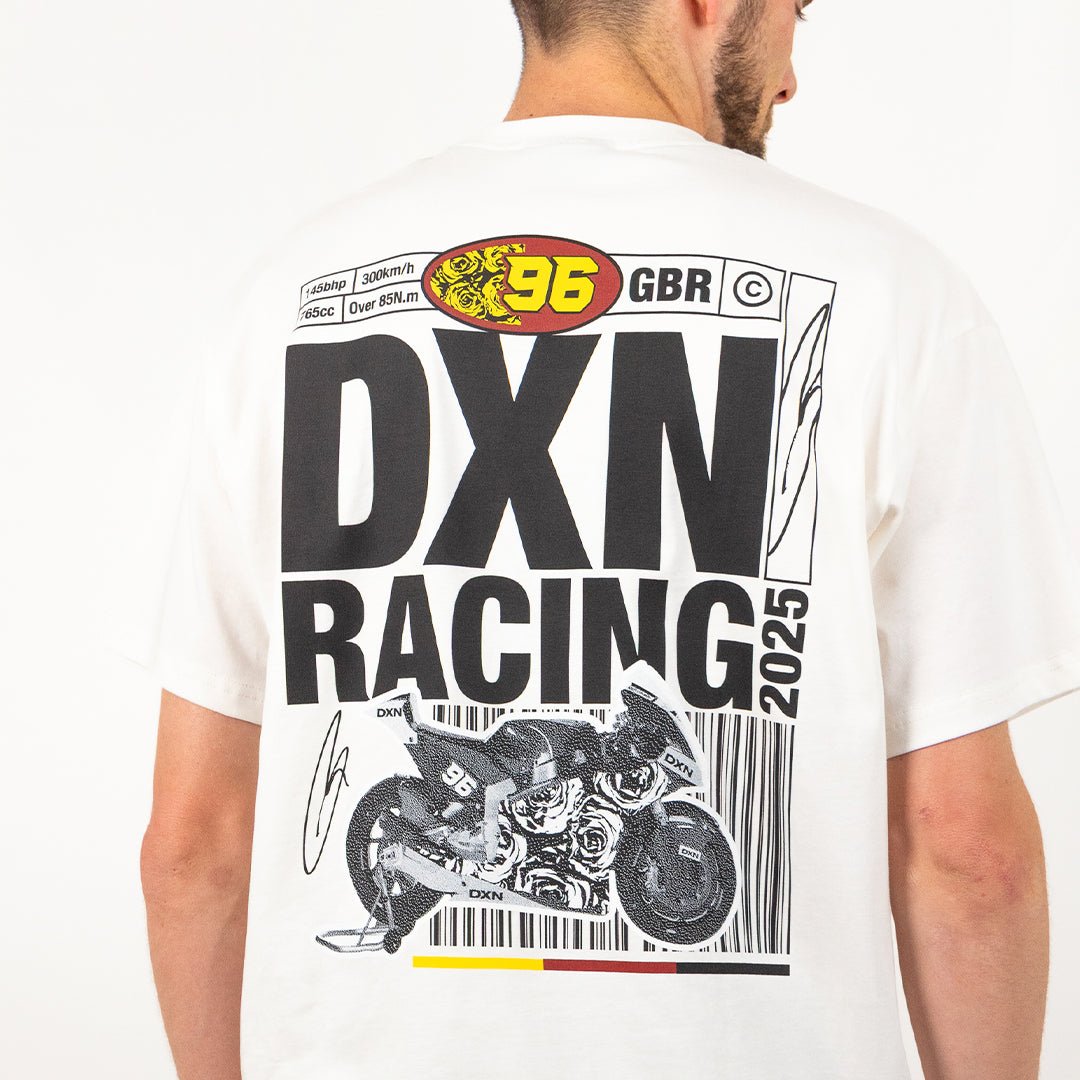 DXN Headlines Tee White - Kecks