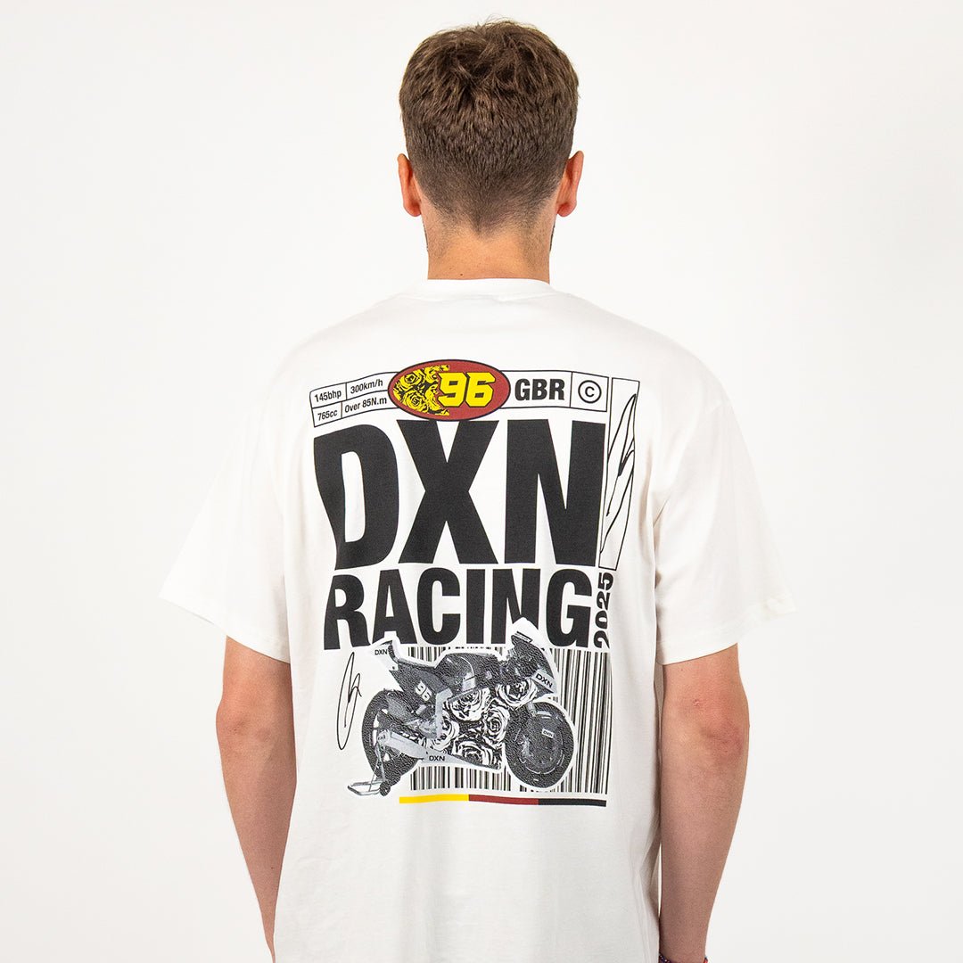 DXN Headlines Tee White - Kecks
