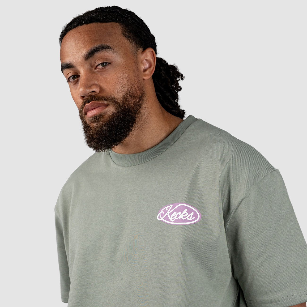 Emblem Heavyweight T-Shirt – Sage - Kecks