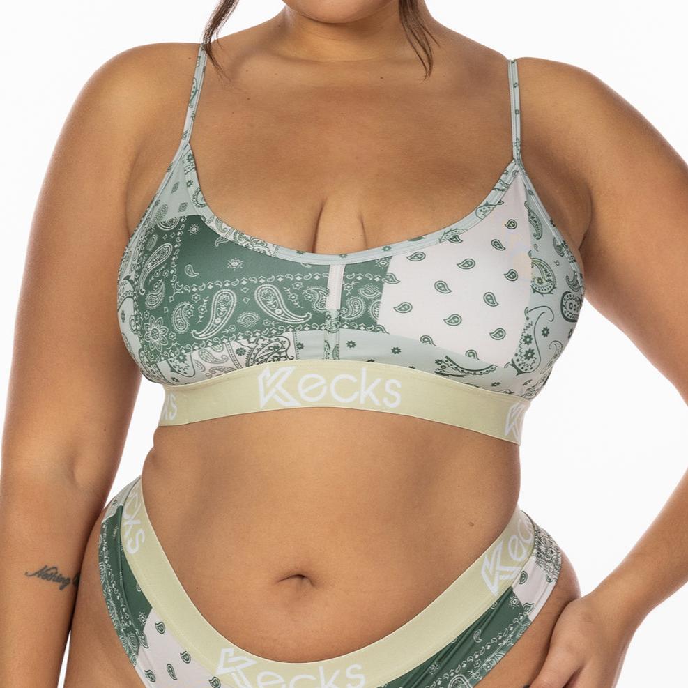 Forest Paisley Lounge Bralette - Kecks