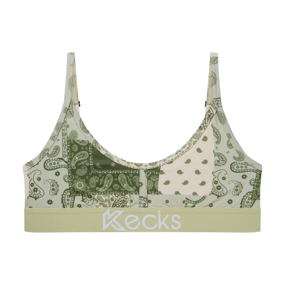 Forest Paisley Lounge Bralette - Kecks