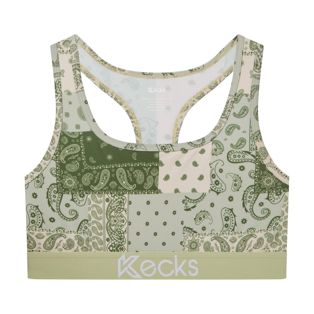 Forest Paisley Sports Bralette - Kecks