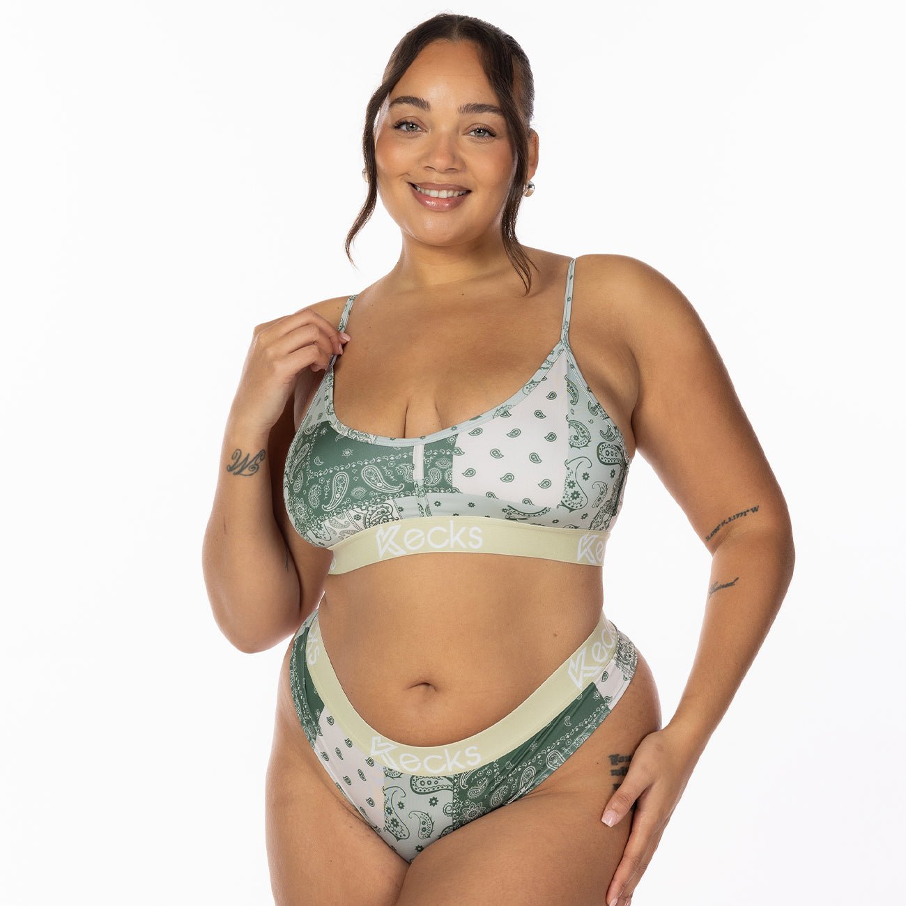 Forest Paisley Thong - Kecks