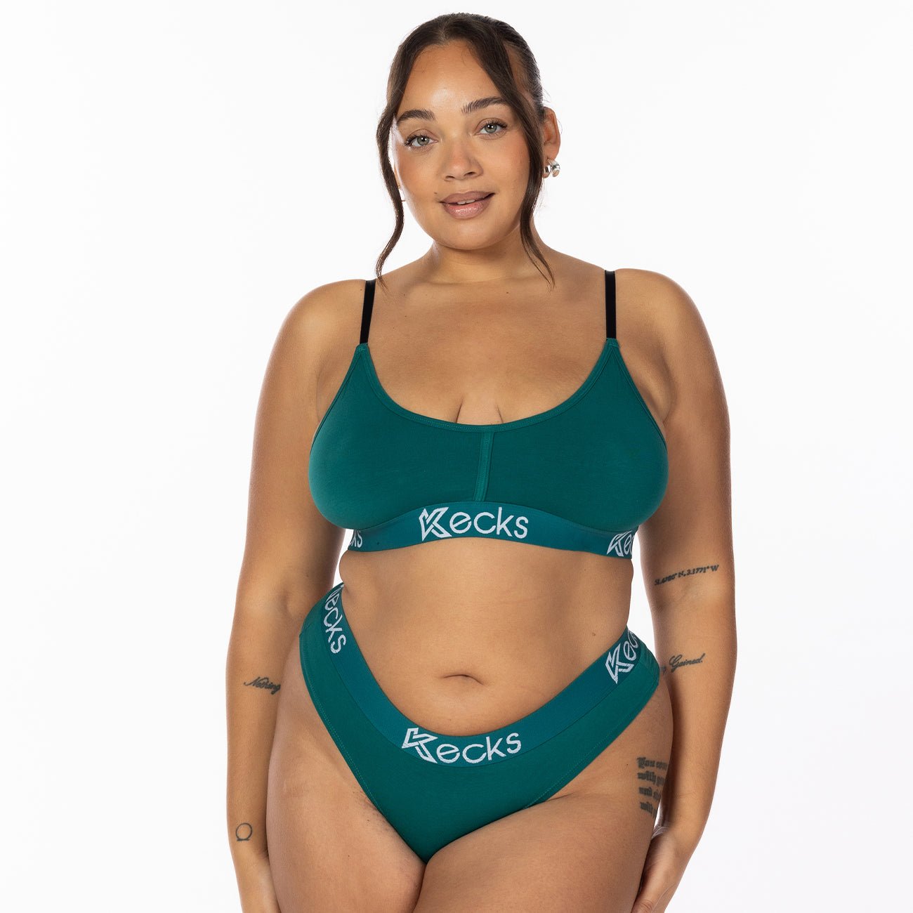 Green Modal Lounge Bralette - Kecks