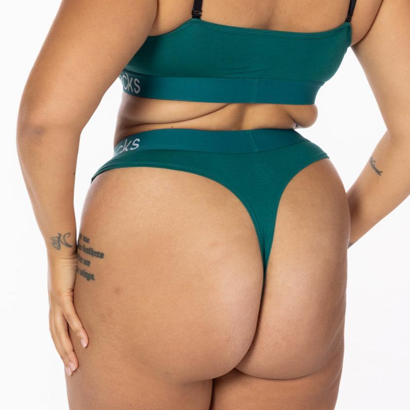 Green Modal Lounge Bralette - Kecks