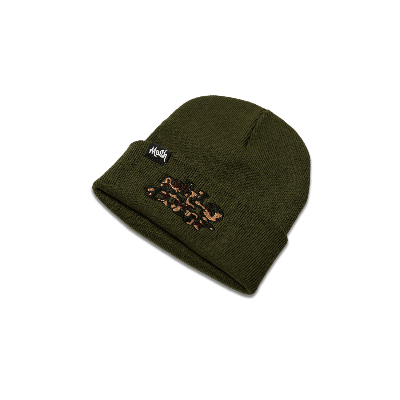 Hello Doggy Camo Moss Beanie Hat - Kecks