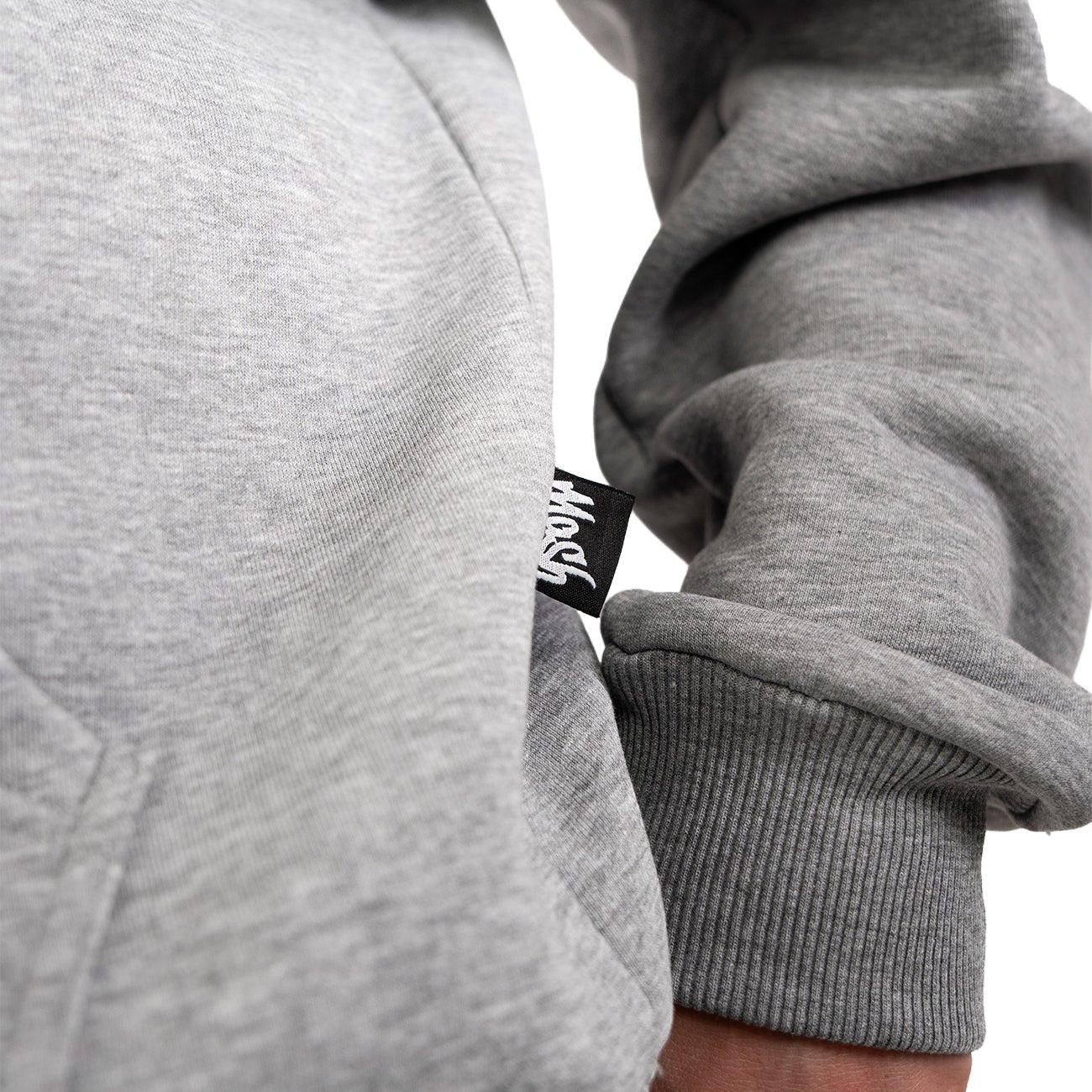 Hello Doggy Hoodie – Grey Marl - Kecks