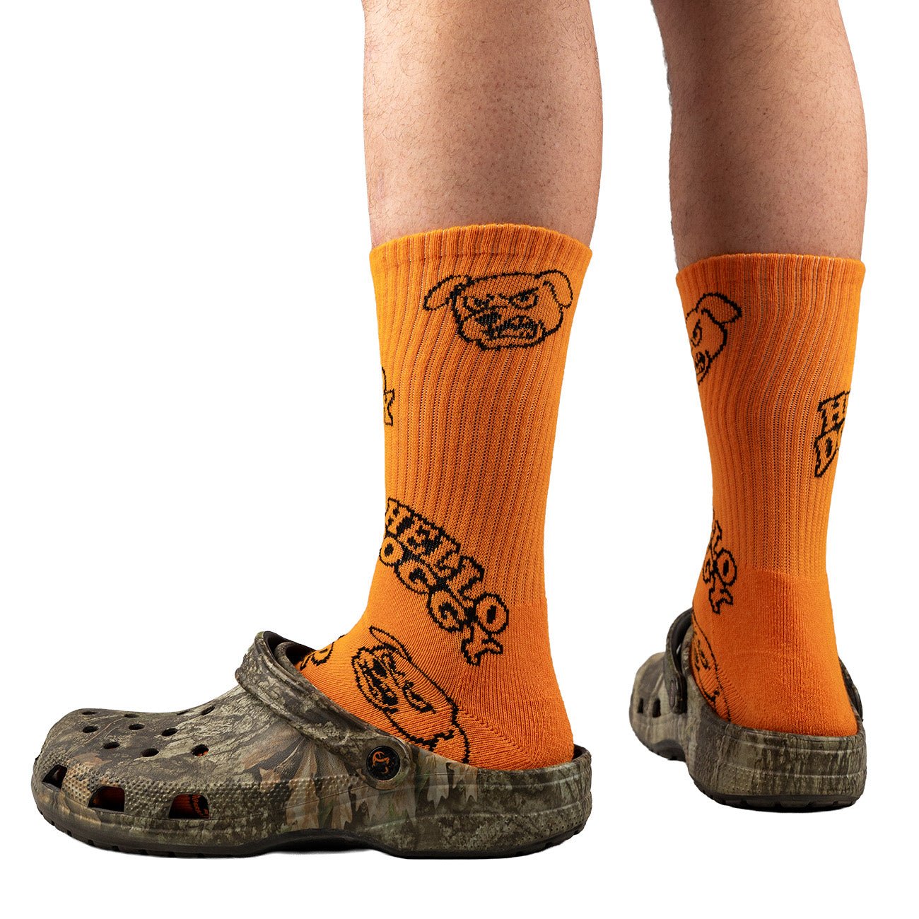 Hello Doggy Sock Orange - Kecks