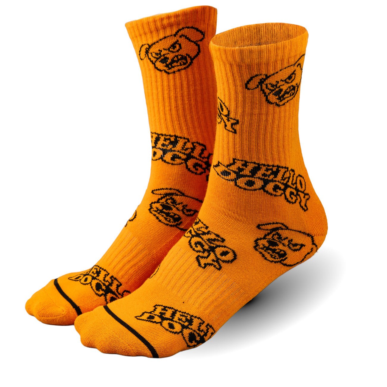 Hello Doggy Sock Orange - Kecks