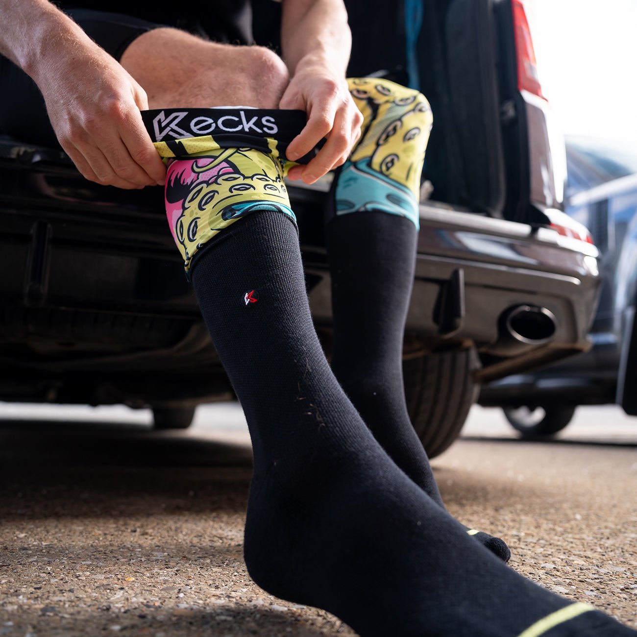 Invaders Moto Sock - Kecks