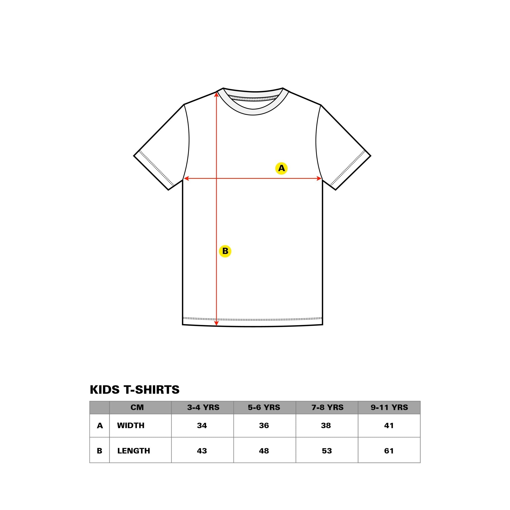 Kids Stencil Man Tee - Kecks