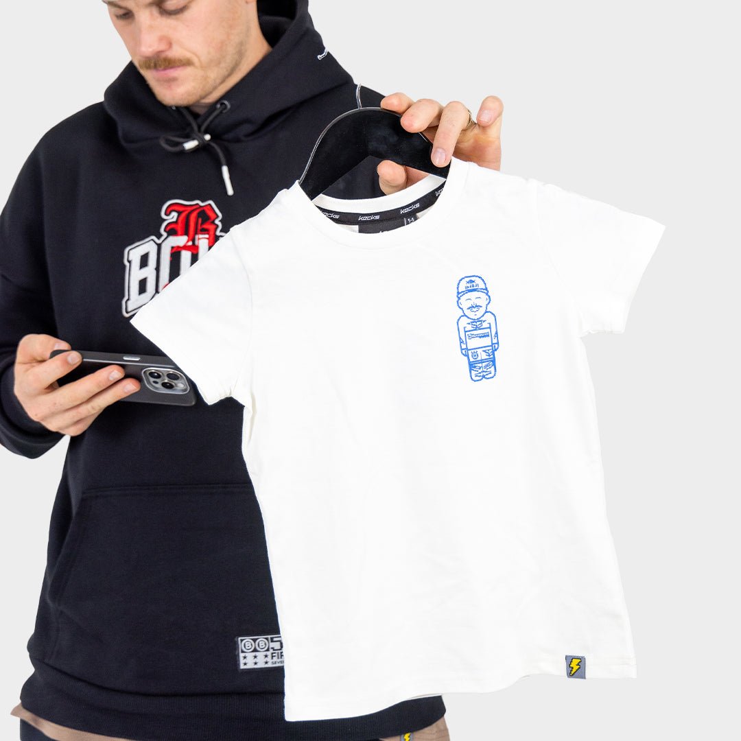 Kids Stencil Man Tee - Kecks