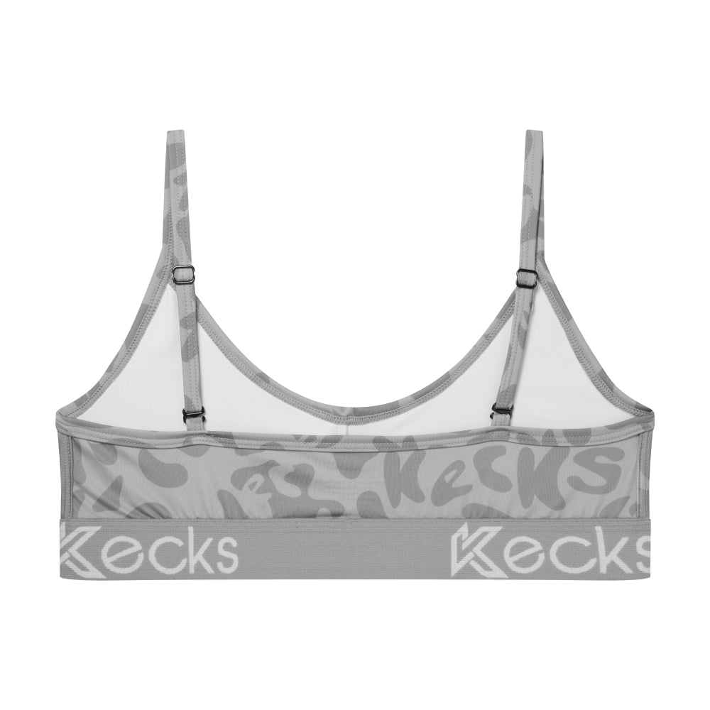 Liquid Grey Lounge Bralette - Kecks