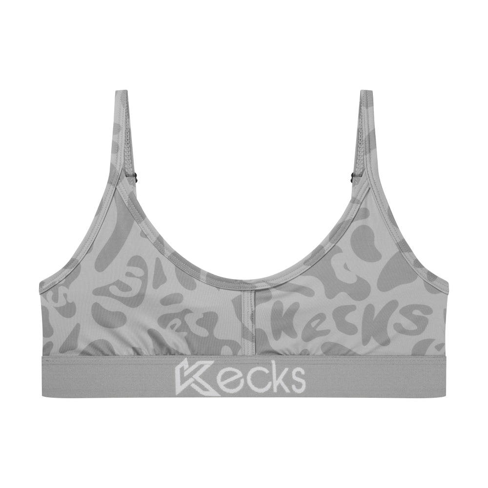 Liquid Grey Lounge Bralette - Kecks