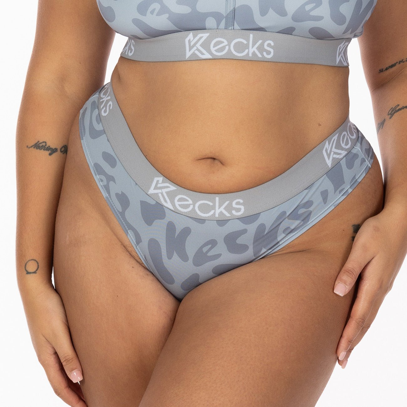 Liquid Grey Thong - Kecks